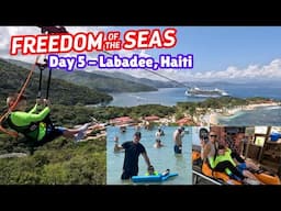 Our Day at Labadee: Dragon's Flight Zipline, Dragon's Tail Coaster, & Laser Tag in Studio B!