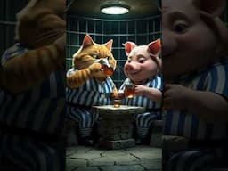 I dictate my rules in this prison | #cat #funnyvideo #animals