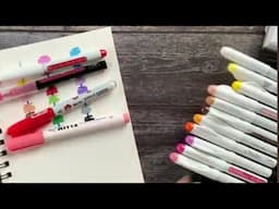 Ohuhu Acrylic Markers - maybe the best ones till now  und vergleich mit Arrtx und Guangna