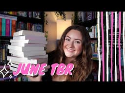 JUNE TBR 2025 | all the thrillers, summer vibes & good for her books!