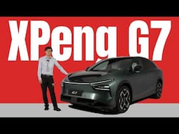 XPeng's In-house ADAS Chip Debut - XPeng G7 Static Review