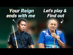 Very Confident PLAYER Thinks He Can RETIRE 70-Year Old EFREN REYES