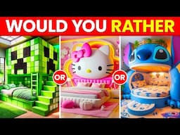 Would You Rather...? Build Your LUXURY Dream House 💎🏠❤️‍ Hardest Choices!
