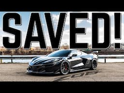 THIS SAVED My C8 Corvette Z06 CARBON FIBER SPLITTER!