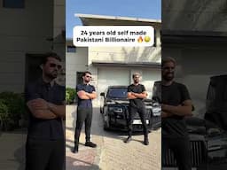 Youngest 24 Years Old Pakistani Billionaire In Dubai #shorts
