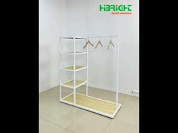 Hot Sale Commercial Steel Store Garment Display Rack, We have different types of hangers.