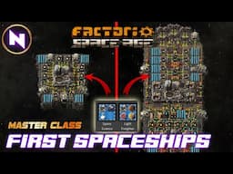 MINIMALISTIC Spaceship For All Inner Planets | Factorio Master Class/Tutorial