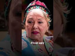 Roseanne Barr on the far-left and far-right