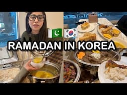 🇰🇷🇵🇰RAMADAN VLOG | ROUTINE AS KOREAN UNIVERSITY STUDENT 💜