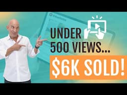 How I Sold $6K Programs With Less Than 500 Views