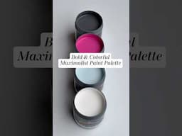 Bold & Colorful Maximalist Paint Palette from #BenjaminMoore