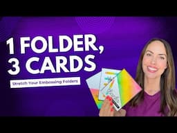3 Stunning Cards with 1 Embossing Folder! | NEW Simon Says Stamp Release