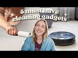 My 5 Go-To Cleaning Gadgets To Keep Me Sane | What I use for a clean home with 3 Dogs and a Toddler
