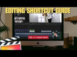 FCPX Shortcuts to Edit EVEN FASTER!
