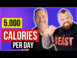 He Eats Over 5,000 Calories a Day | Dr Shawn Baker & Eddie Hall (The Beast)
