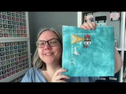Flosstube #268 Stitching My May Away
