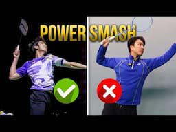 How to JUMP SMASH like Loh Kean Yew