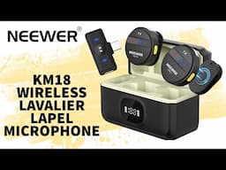 NEEWER KM18 Lavalier Microphone - Review & Recording Test #NEEWER #NEEWERTryout #GC21B