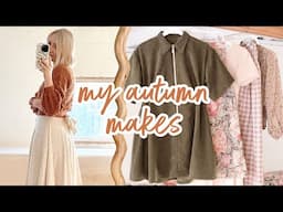 Everything I Made In Autumn 🍂 (Sewing My Dream Wardrobe!) | MY ME-MADE WARDROBE