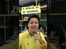 A BÍBLIA EM 39 SEGUNDOS #teologia #jesus #biblia