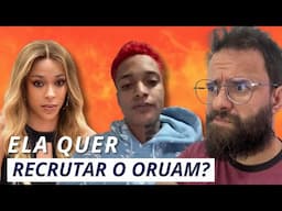 A DEPUTADA PISOU NA BOLA?