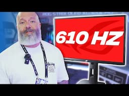 ASUS BIG Glossy Dual Mode & 610Hz Esports!