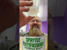 Shot Of Spirytus Rektyfikowany (95% Alcohol Rectified Spirit) #shorts