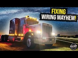 Wiring nightmare? Dreamy results! Peterbilt Restoration!