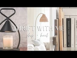 2025 THRIFT WITH ME FOR HOME DECOR + HOME  DECOR HAUL