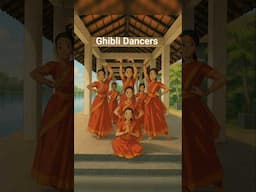 Ghibli Dancers Tried The Ghibli Trend #shortsfeed #shainavinodkumar #youtubevideo#viralshorts