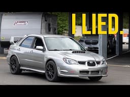 I Lied... My new to me 2006 Subaru WRX STI.