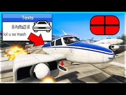 Cuban 800 Trolling a SALTY Deluxo Griefer on GTA Online!!