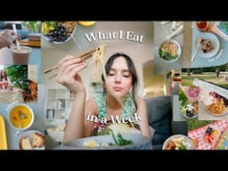 What I eat in a week (high protein + balanced meals)