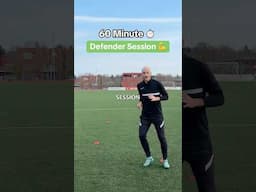 60 Minute Defender Session ⚽️🔥 #soccer #football #youtubeshorts