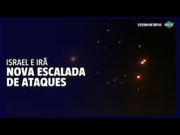 Israel e Irã trocam novos disparos com bombardeios e mísseis