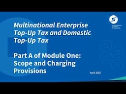 Module One – Scope and Charging Provisions (Part A)
