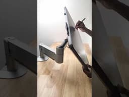 Ultimate ART/ANIMATION Setup! HAT ED 7500HY Monitor Arm Review