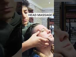 15 Yr old TURKISH BOY HEAD MASSAGE #asmr #asmrbarber #asmrsounds #asmrsleep #barber #massage