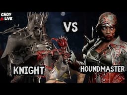 🔴LIVE: The Houndmaster VS The Knight DAY 2 (Give me your HOUNDMASTER Builds!) - Dead By Daylight