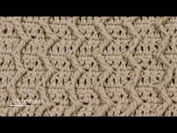 Zigzag Cables Stitch | How to Crochet