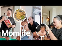 My Mom Life With 2 Kids | Grocery Shopping, Cooking & Getting Back On Track