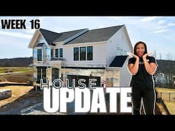 EMPTY DRYWALLED HOUSE TOUR! | Week 16 Ivy Floorplan by Fischer Homes | 2025 House to Home Update