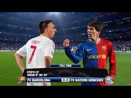 The Day Lionel Messi Singlehandedly Destroyed Ribéry and Bayern Munich
