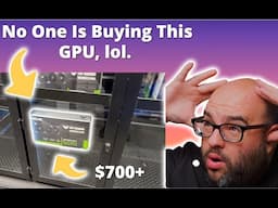 No One Bought This NEW NVIDIA GPU, BIG Stock..