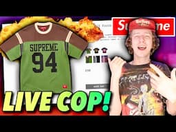 My FAVORITE Supreme Item Of The Season! (Live Cop)