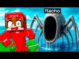 Jugando Como un SEA EATER REALISTA Para Trollear a Mis Amigos en Minecraft!