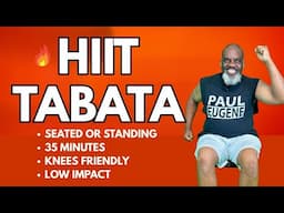 Seated HIIT Challenge – 35-Minute Chair Workout to Burn Calories