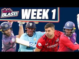 Jimmy Anderson Stars With Ball & Jason Roy Six Hitting | Vitality Blast Highlights Show | Episode 1