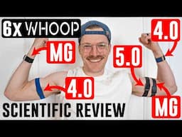 WHOOP MG vs 5.0 vs 4.0 - Scientific Heart Rate Review/Test