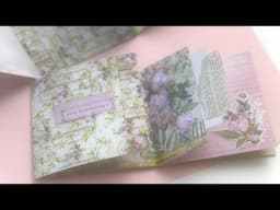 Fun Mini Album Flip book Tutorial using 4x6 or Paper Scraps SCRAP BUSTER